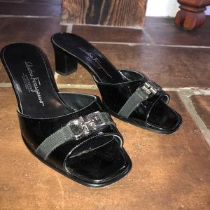 Salvatore Ferragamo Patent Leather Heel